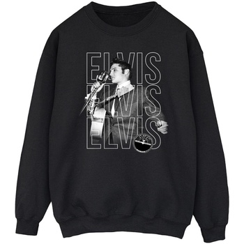 Vêtements Homme Sweats Elvis Triple Logo Portrait Noir