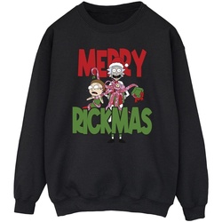 Vêtements Homme Sweats Rick And Morty Merry Rickmas Noir