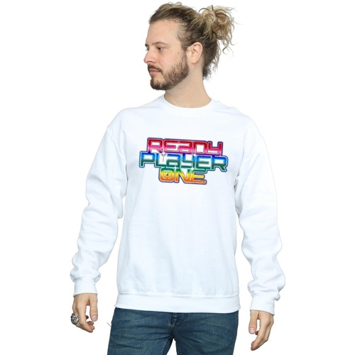 Vêtements Homme Sweats Ready Player One Rainbow Logo Blanc