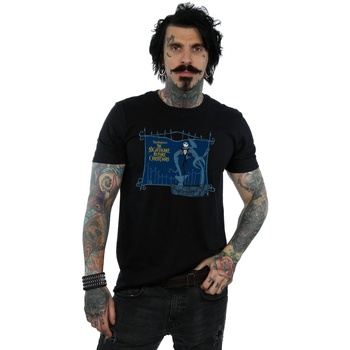 Vêtements Homme T-shirts manches longues Disney Nightmare Before Christmas Jack And The Well Noir