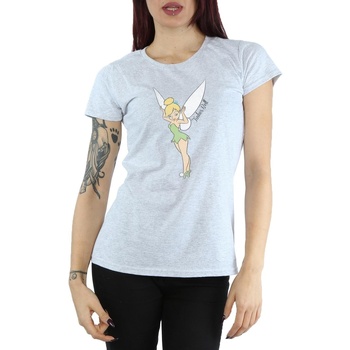 Vêtements Femme T-shirts manches longues Disney Classic Tinkerbell Gris