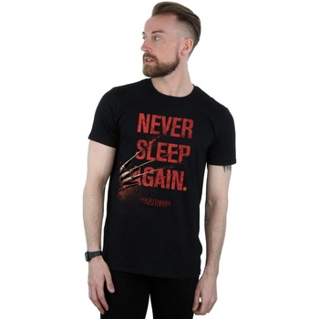 Vêtements Homme T-shirts manches longues A Nightmare On Elm Street Never Sleep Again Noir