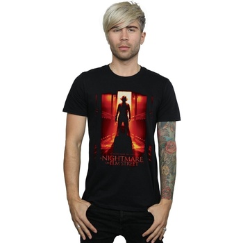 Vêtements Homme T-shirts manches longues A Nightmare On Elm Street He Knows Where You Sleep Noir