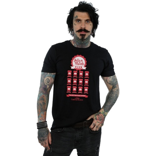 Vêtements Homme T-shirts manches longues National Lampoon´s Christmas Va Jelly Club Noir