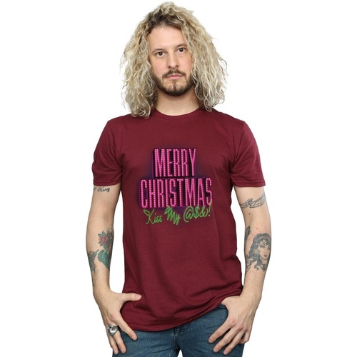 Vêtements Homme T-shirts manches longues National Lampoon´s Christmas Va Kiss My Ass Multicolore