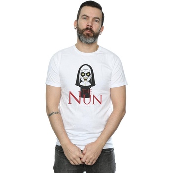 Vêtements Homme T-shirts manches longues The Nun Chibi Scare Blanc