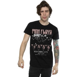 Vêtements Homme T-shirts manches longues Pink Floyd New York City Wooster Hall Noir