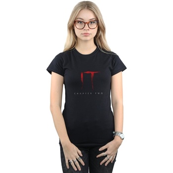 Vêtements Femme T-shirts manches longues It Chapter 2 Movie Logo Noir