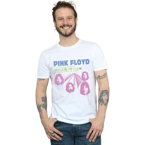 Vêtements Homme T-shirts manches longues Pink Floyd BI44115 Blanc