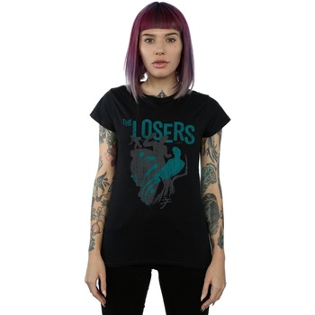Vêtements Femme T-shirts manches longues It Chapter 2 The Losers Shadows Noir