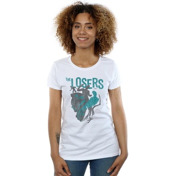 Vêtements Femme T-shirts manches longues It Chapter 2 The Losers Shadows Blanc