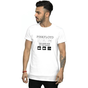 Vêtements Homme T-shirts manches longues Pink Floyd Pyramid Trio Blanc