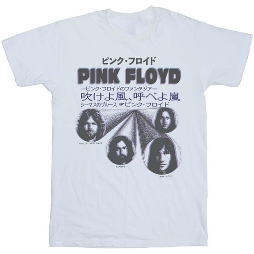 Vêtements Homme T-shirts manches longues Pink Floyd Japanese Cover Blanc