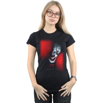 Vêtements Femme T-shirts manches longues It Chapter 2 Pennywise Behind The Balloons Noir