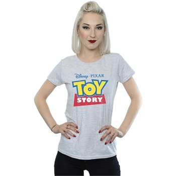 Vêtements Femme T-shirts manches longues Disney Toy Story Logo Gris