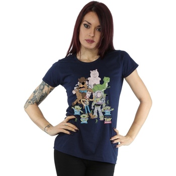 Vêtements Femme T-shirts manches longues Disney Toy Story Group Bleu