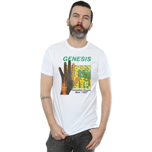 Vêtements Homme T-shirts manches longues Genesis Invisible Touch Tour Blanc
