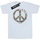 Vêtements Homme T-shirts manches longues Woodstock Floral Peace Blanc