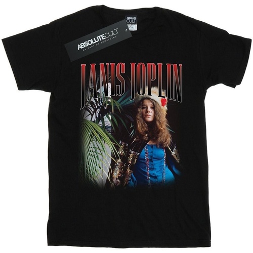 Vêtements Homme T-shirts manches longues Janis Joplin Baron Homage Noir