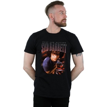 Vêtements Homme T-shirts manches longues Syd Barrett Dust And Guitars Homage Noir