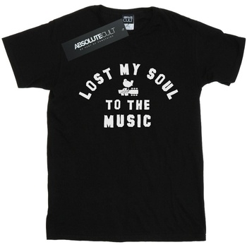 Vêtements Homme T-shirts manches longues Woodstock  Noir