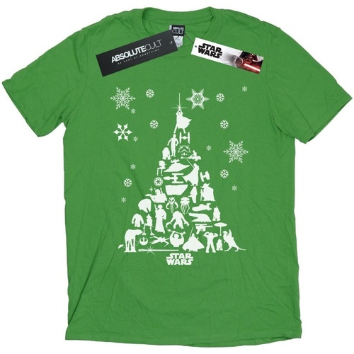 Vêtements Femme T-shirts manches longues Disney Christmas Tree Vert