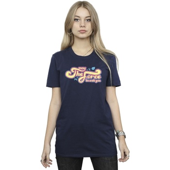 Vêtements Femme T-shirts manches longues Star Wars: A New Hope BI44556 Bleu