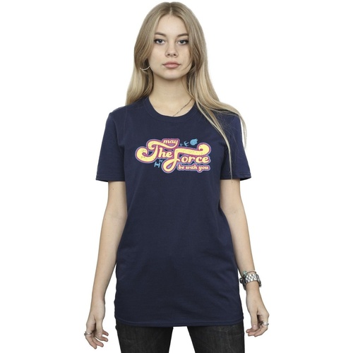 Vêtements Femme T-shirts manches longues Star Wars: A New Hope BI44556 Bleu