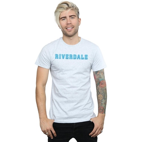 Vêtements Homme T-shirts manches longues Riverdale Neon Logo Gris