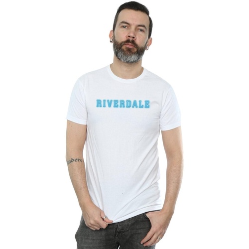 Vêtements Homme T-shirts manches longues Riverdale  Blanc