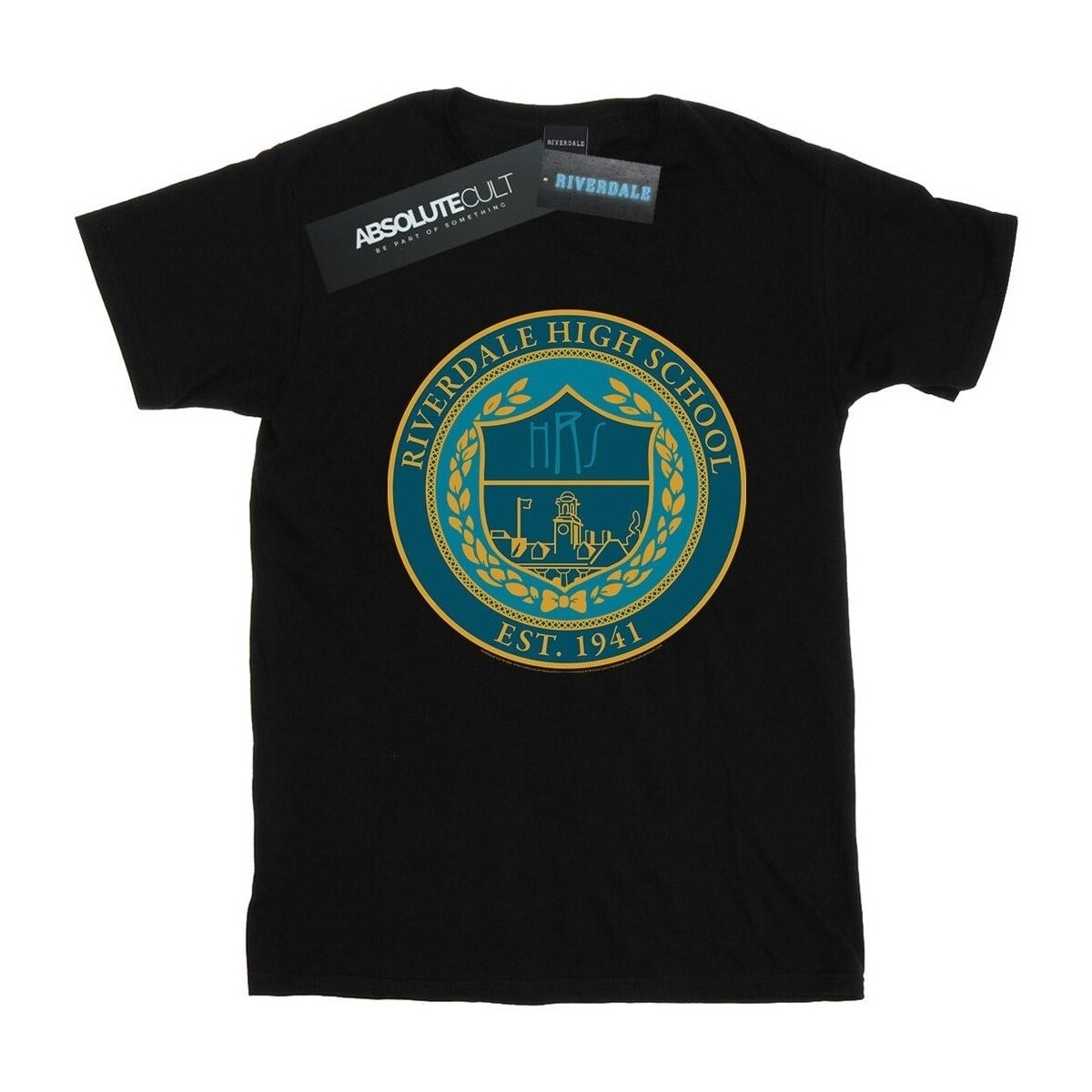 Vêtements Homme T-shirts manches longues Riverdale High School Crest Noir