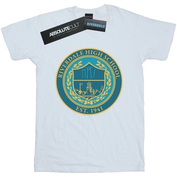  t-shirt riverdale  high school crest 