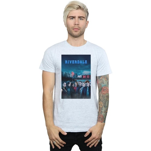 Vêtements Homme T-shirts manches longues Riverdale Die Diner Gris