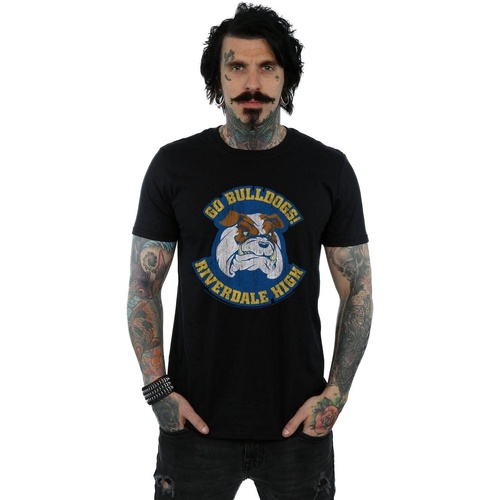 Vêtements Homme T-shirts manches longues Riverdale High Bulldogs Noir