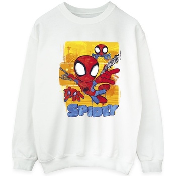 Vêtements Homme Sweats Marvel Spidey And His Amazing Friends Flying Blanc