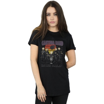 Vêtements Femme T-shirts manches longues Disney Cantina Spaceport Noir