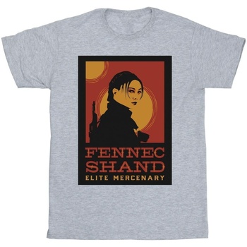 Vêtements Homme T-shirts manches longues Disney Hip Hop Honour Mercenary Fennec Gris