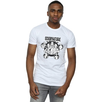 Vêtements Homme T-shirts manches longues Scoobynatural Mono Characters Blanc