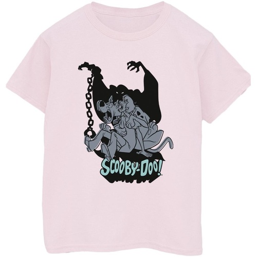 Vêtements Homme T-shirts manches longues Scooby Doo Scared Jump Rouge