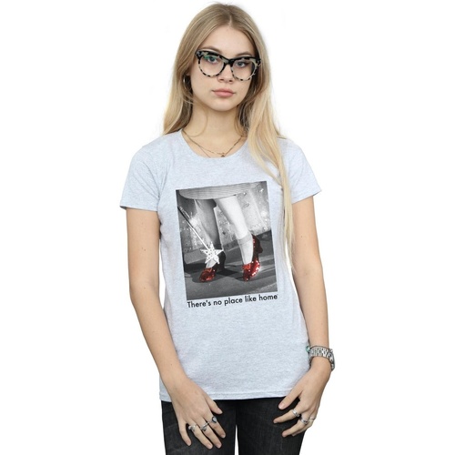 Vêtements Femme T-shirts manches longues The Wizard Of Oz Ruby Slippers Photo Gris