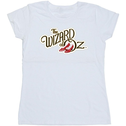 Vêtements Femme T-shirts manches longues The Wizard Of Oz Shoes Logo Blanc