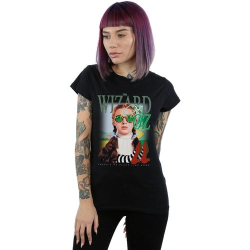 Vêtements Femme T-shirts manches longues The Wizard Of Oz No Place Checkerboard Noir