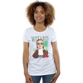 Vêtements Femme T-shirts manches longues The Wizard Of Oz No Place Checkerboard Blanc