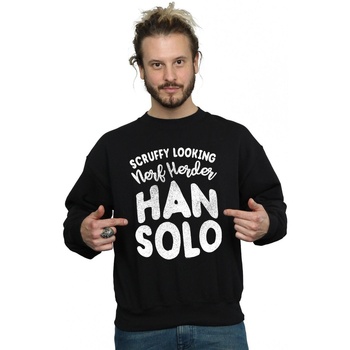 Vêtements Homme Sweats Disney Han Solo Legends Tribute Noir
