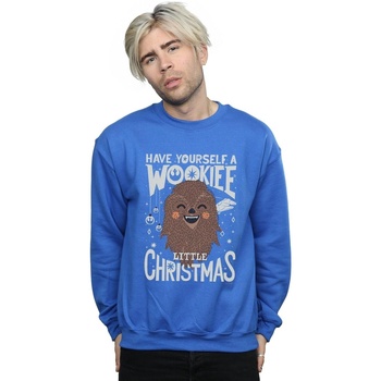 Vêtements Homme Sweats Disney Wookiee Little Christmas Bleu