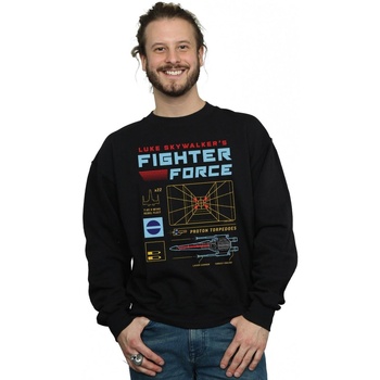 Vêtements Homme Sweats Disney Luke Skywalker's Fighter Force Noir