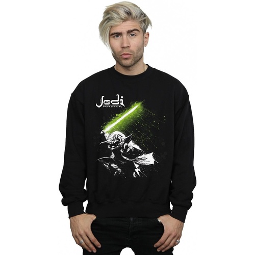 Vêtements Homme Sweats Disney Yoda Jedi Master Noir