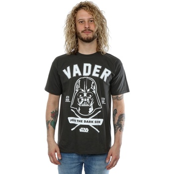 Vêtements Homme T-shirts manches longues Disney Darth Vader Collegiate Multicolore