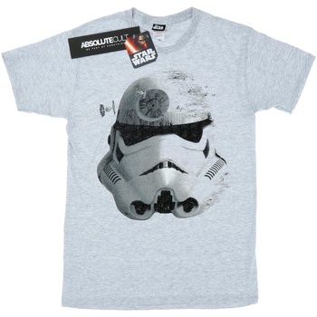 Vêtements Homme T-shirts manches longues Disney Stormtrooper Command Death Star Gris