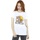 Vêtements Femme T-shirts manches longues Dessins Animés Sketch Logo Blanc